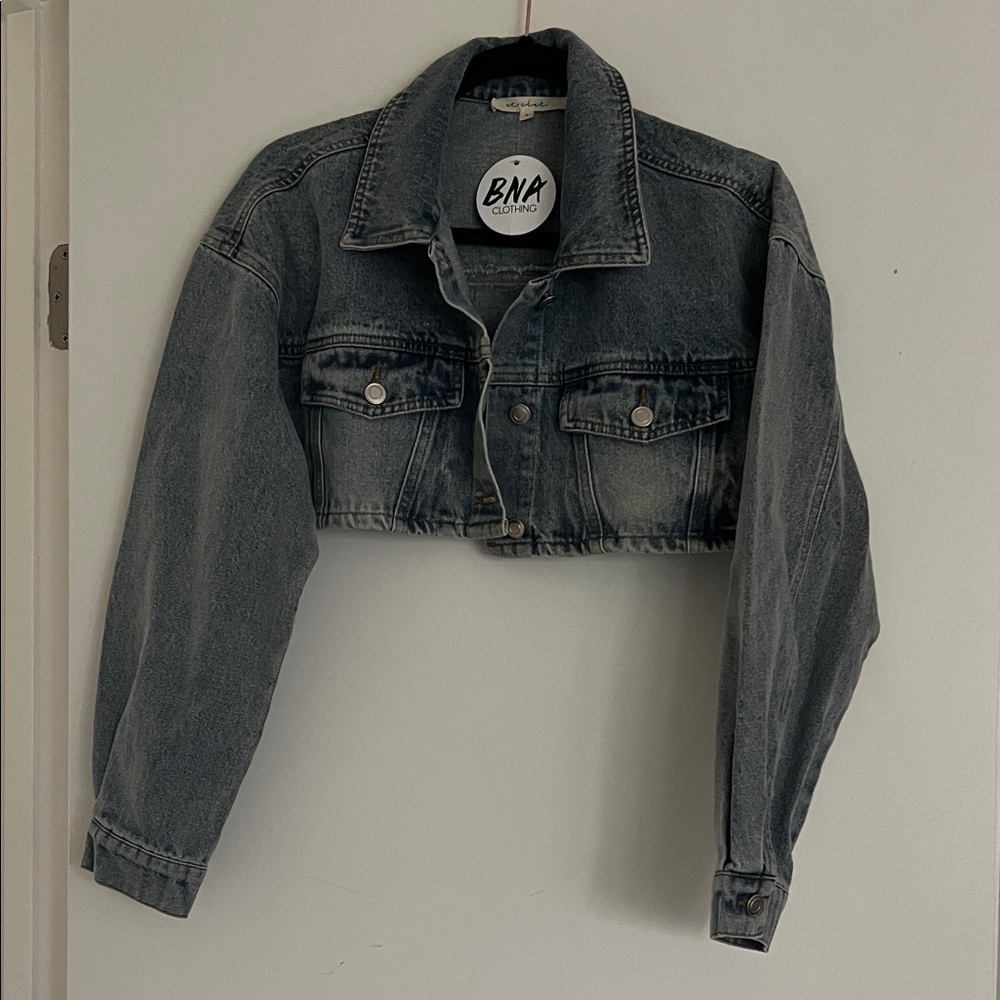 Cropped Denim Jacket